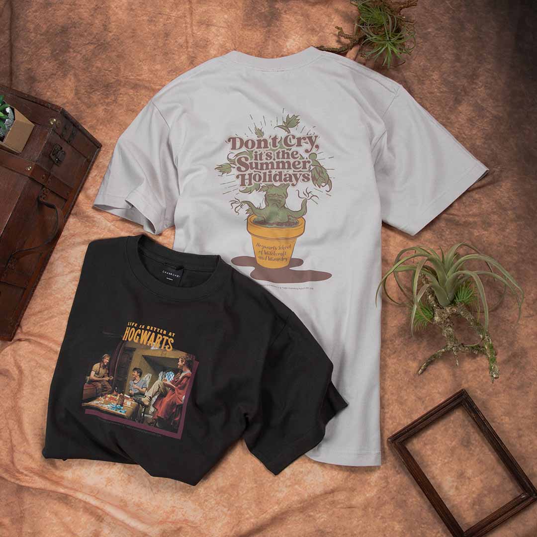 ハリー・ポッター Hogwarts Tシャツ スミブラック | ハリー・ポッター